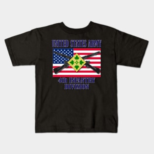 4th Infantry Division Kids T-Shirt